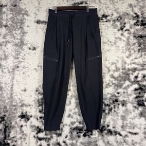 Athleta Venture Pant Womens Size 4P Black Performance Gym Training‎ Stretch